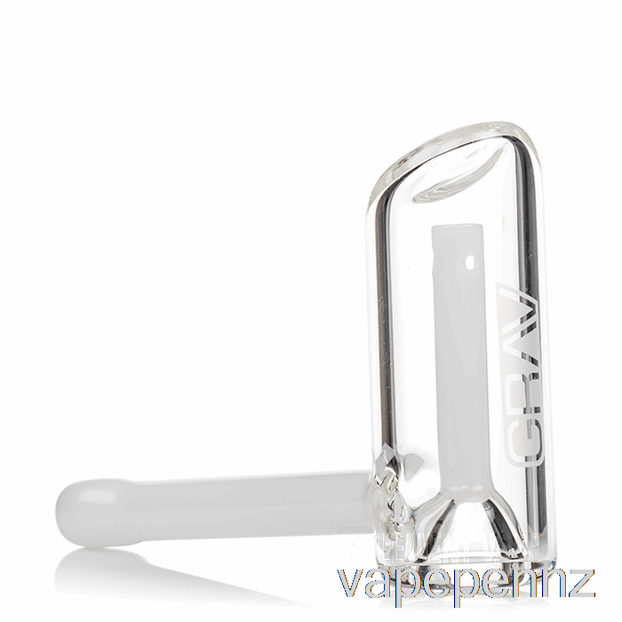 GRAV Mini Hammer Bubbler White Accent VAPE NZ